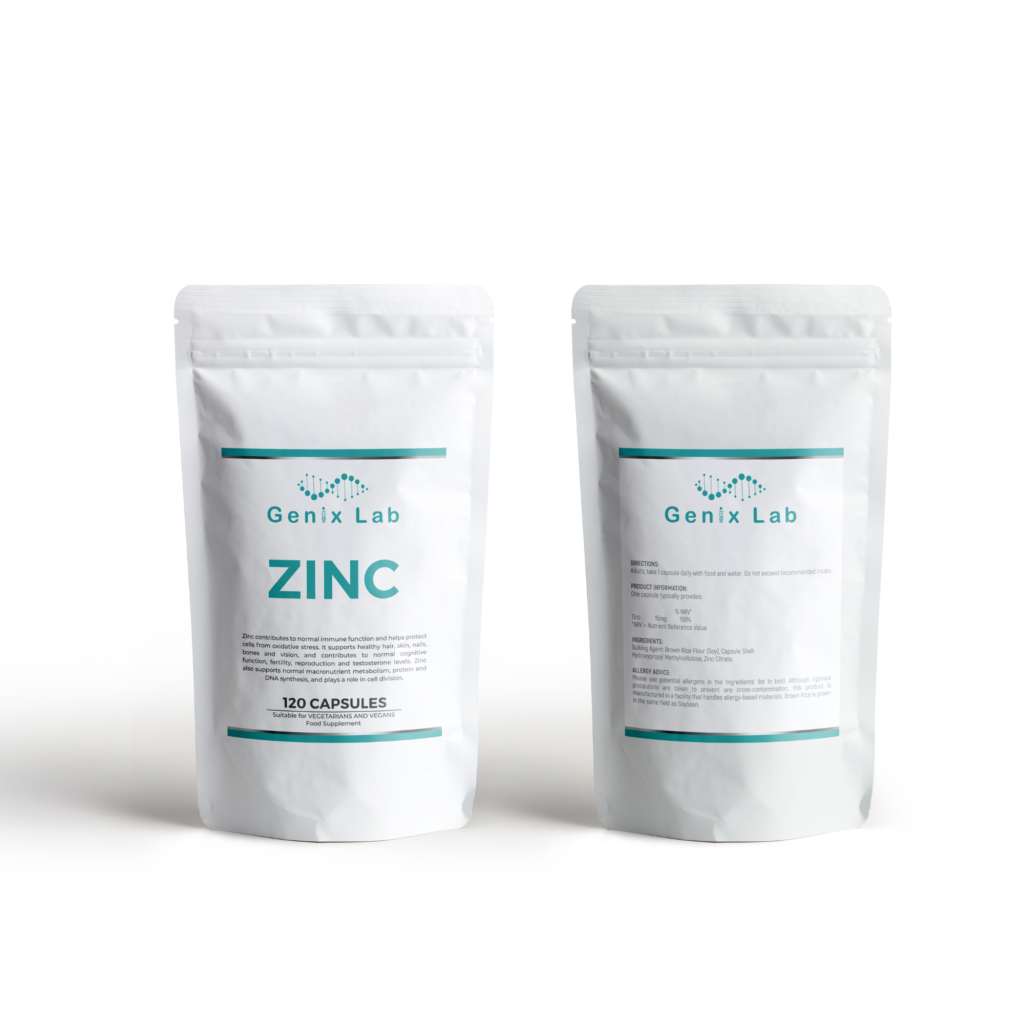 Zinc | 15mg | 120 Capsules